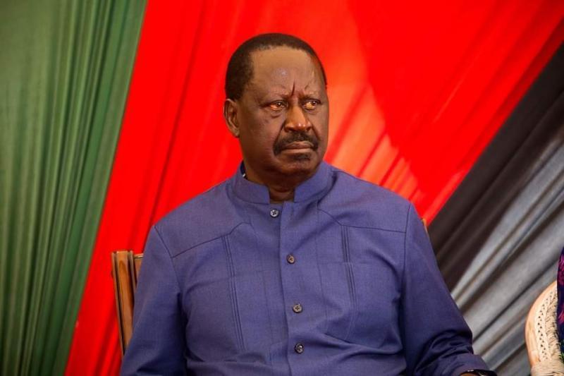 File image of Raila Odinga